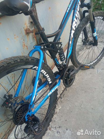 Велосипед двухподвесный