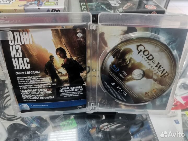 Диск God of War: Восхождение ps3