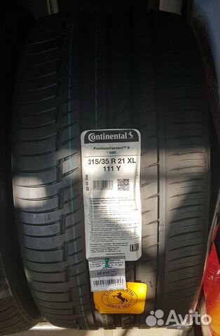 Continental PremiumContact 6 SSR 315/35 R21 111Y