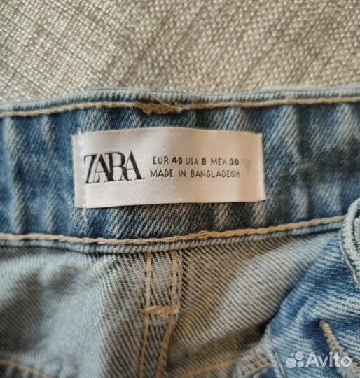 Джинсы zara новые