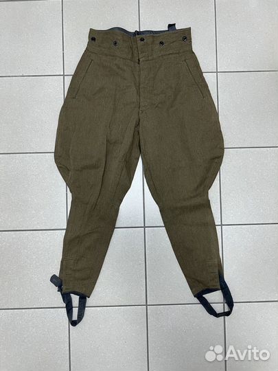 Галифе военные, бриджи в сапоги, ушастые, 1956 г