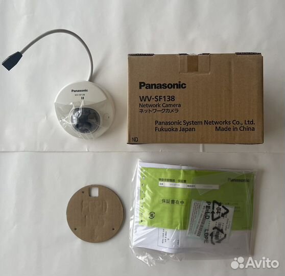 Сетевая IP-видеокамера Panasonic WV-SF138 новая