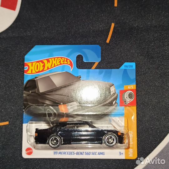 Hot Wheels mercedes benz 560 SEC AMG