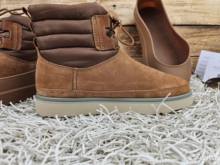 Ugg Classic Mini Lace-up Weather Chestnut оригинал