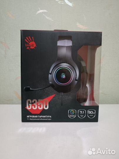 Новая Гарнитура игровая A4tech Bloody G350