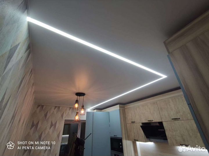 Натяжные потолки