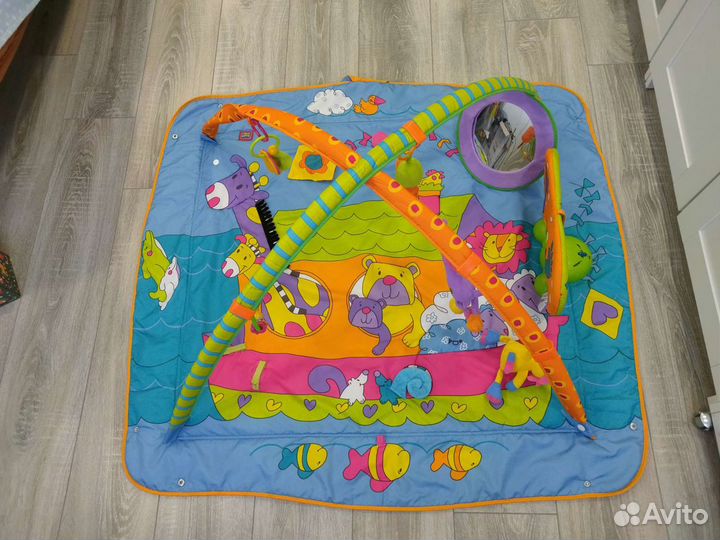 Коврик развивающий Tiny Love Зоосад