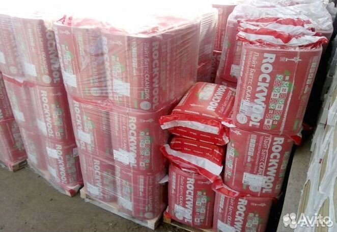 Роквул, Rockwool Роквол Скандик Баттс 600х800х50мм