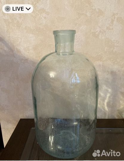 Бутыль стеклянная ссср10л банка 2л СССР