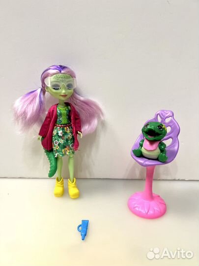 Кукла Энди Аллигатор Enchantimals с питомцем