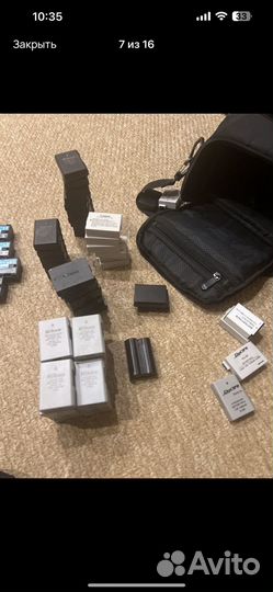 Аккумуляторы для фотоаппаратов Nikon Canon Sony