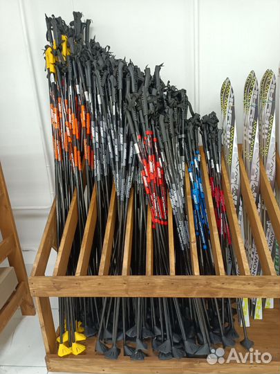 Лыжи беговые детские + крепления, ботинки, палки