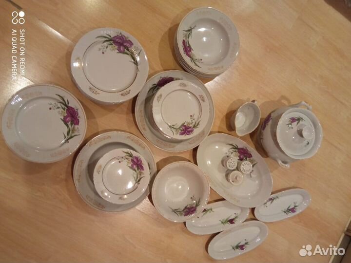 Столовый сервиз 60 предметов новый