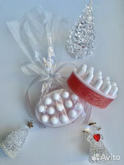 Массажное мыло с люффой