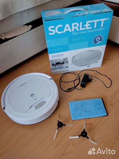 Робот пылесос scarlett