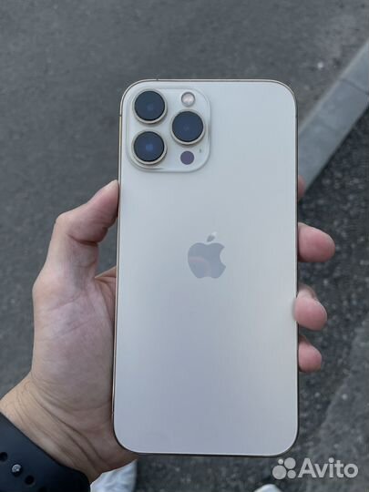 iPhone 13 pro max 128 gold