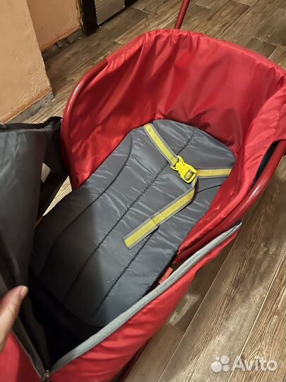 Санки с колесиками