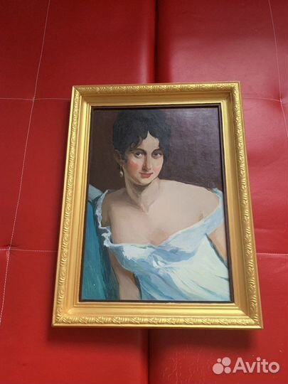 Картина Портрет В.Ершов 60х45