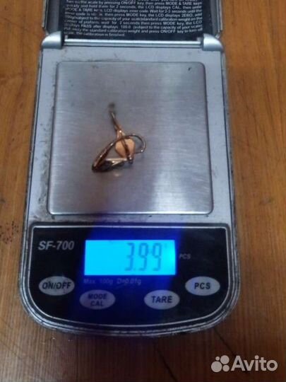 Золотые серьги 583 СССР