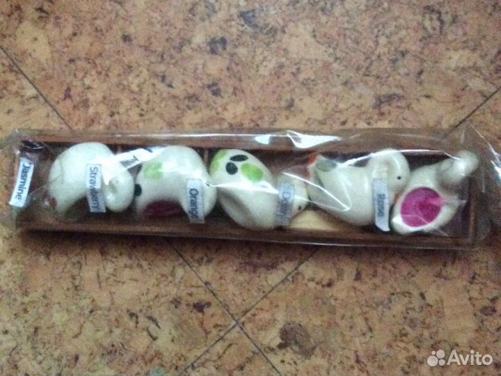 Набор свечей с 5 разными ароматами