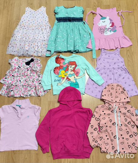 Пакет одежды для девочки 98-104