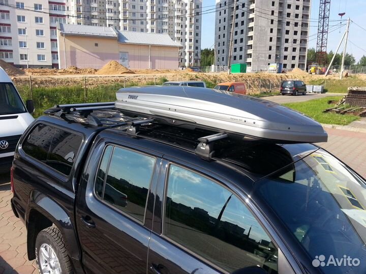Автобокс автобагажник кофр на Volkswagen Amarok