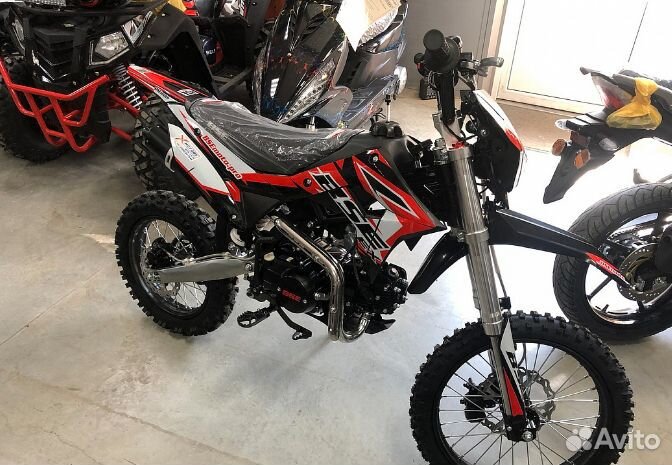 Питбайк BSE EX 125e 17/14 Max13 Green Pink Neon 1