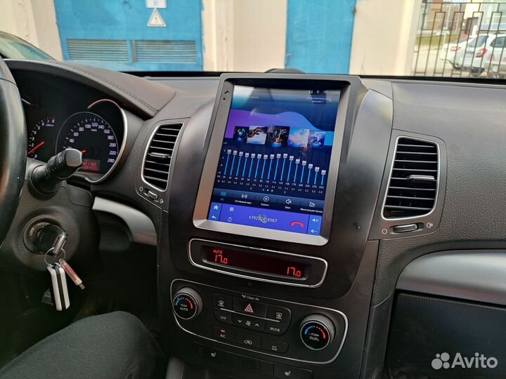 Android стиль Tesla для Kia Sorento XM, есть Teyes