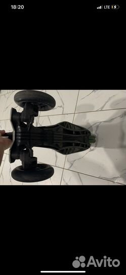 Самокат maxi micro светящиеся колеса