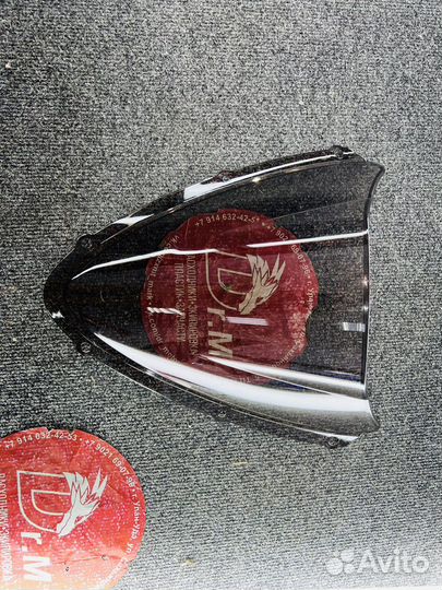 Ветровое стекло gsxr 600 750 k8 k9 дымчатое