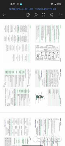 Шпоры по биологии егэ