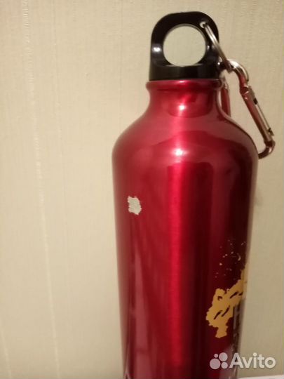 Фляга питьевая дорожная «Нас невозможно сбить