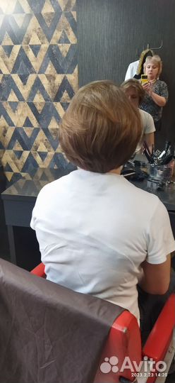 Стрижка и окрашивание волос