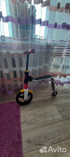 Самокат беговел 2 в 1