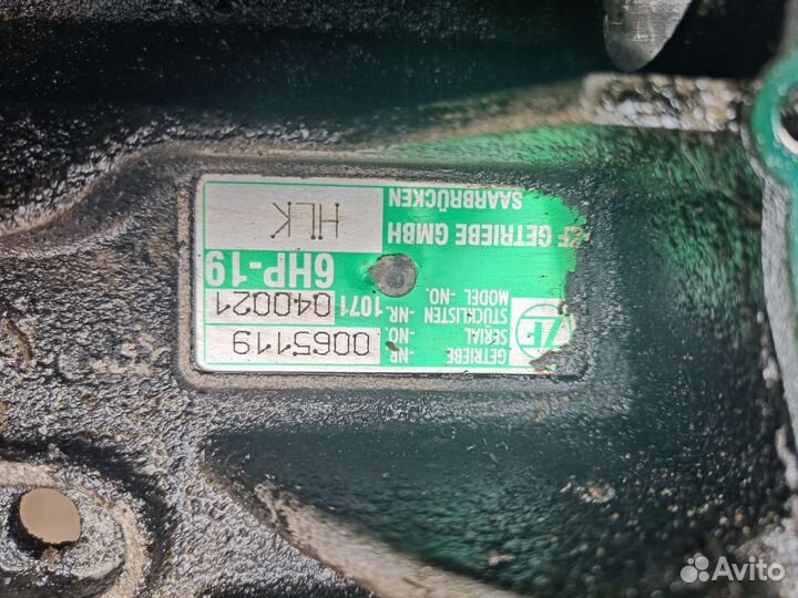 АКПП ZF 6hp19