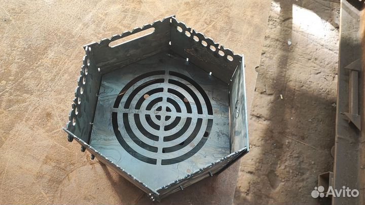 Печь походная для рыбалки и охоты