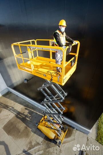 Дизельный ножничный подъемник Haulotte Compact 10