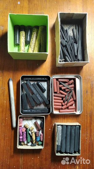 Набор мягкого материала для графики