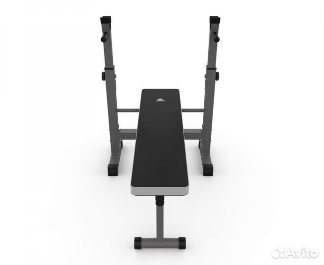 Скамья со стойками под штангу DFC D322