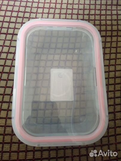 Контейнер пищевой, стеклянный, новый, 550 мл