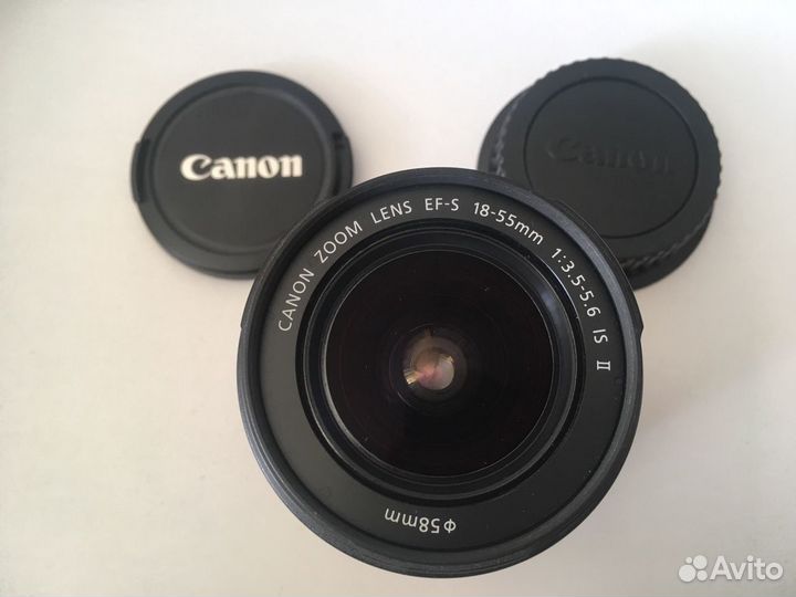 Объектив Canon Lens EF-S 18-55mm 1:3.5 - 5.6 is II