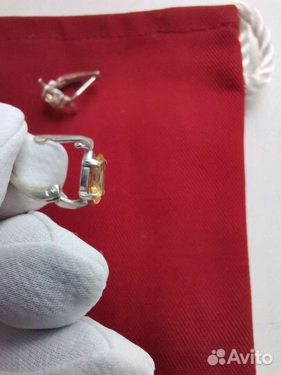 Серьги серебро 925
