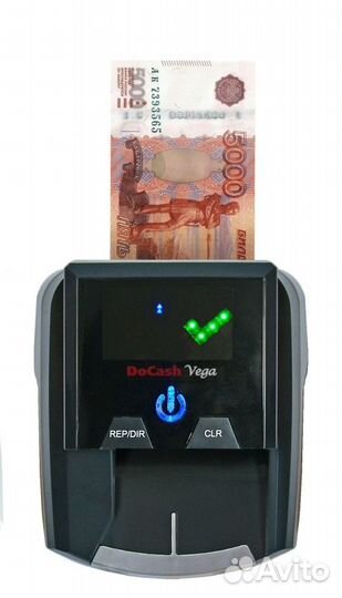 Детектор банкнот купюр docash