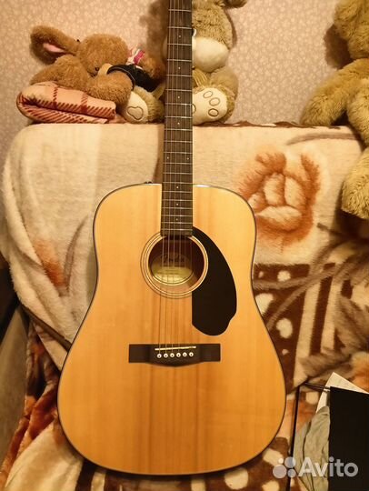 Акустическая гитара Fender CD 60S