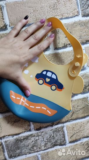 Слюнявчик для кормления и соска, новые