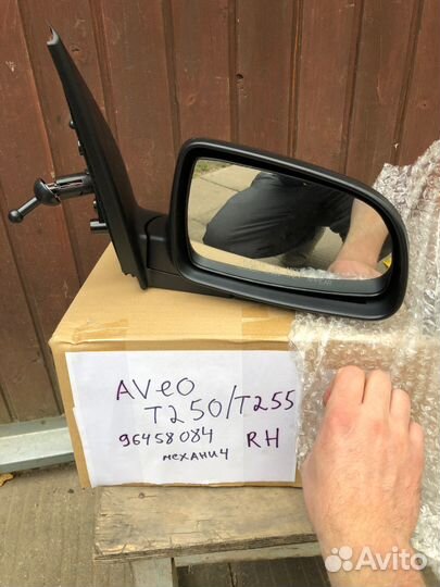 96648491 Зеркало левое меx Chevrolet Aveo t250