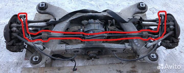 Стабилизатор задний Mercedes Benz W211 Е-Class