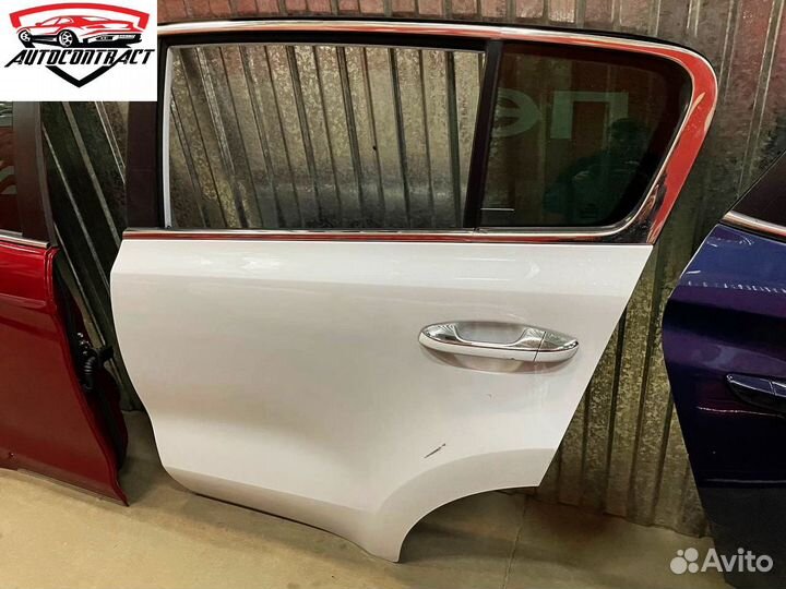 Дверь задняя левая Киа Спортейдж 4 2016-2022