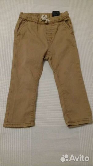 Брюки из хлопка 104 92 h& m 74