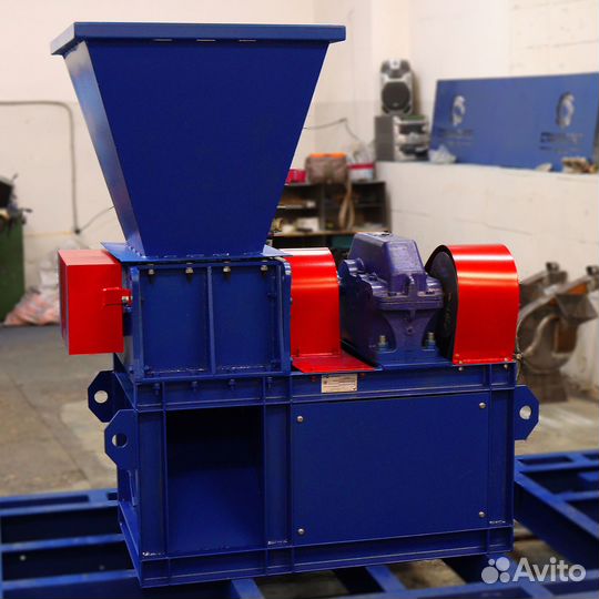 Двухвальный шредер дшв-мини 300, усиленный